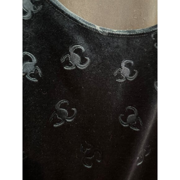 Marvel By Her Universe Velvet Hydra Emblem Dress With 3/4 Sleeves & Scoop Neck 5 - Picture 3 of 5